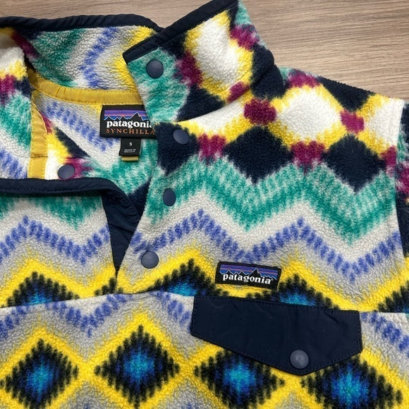 Patagonia synchilla Aztec fleece size small